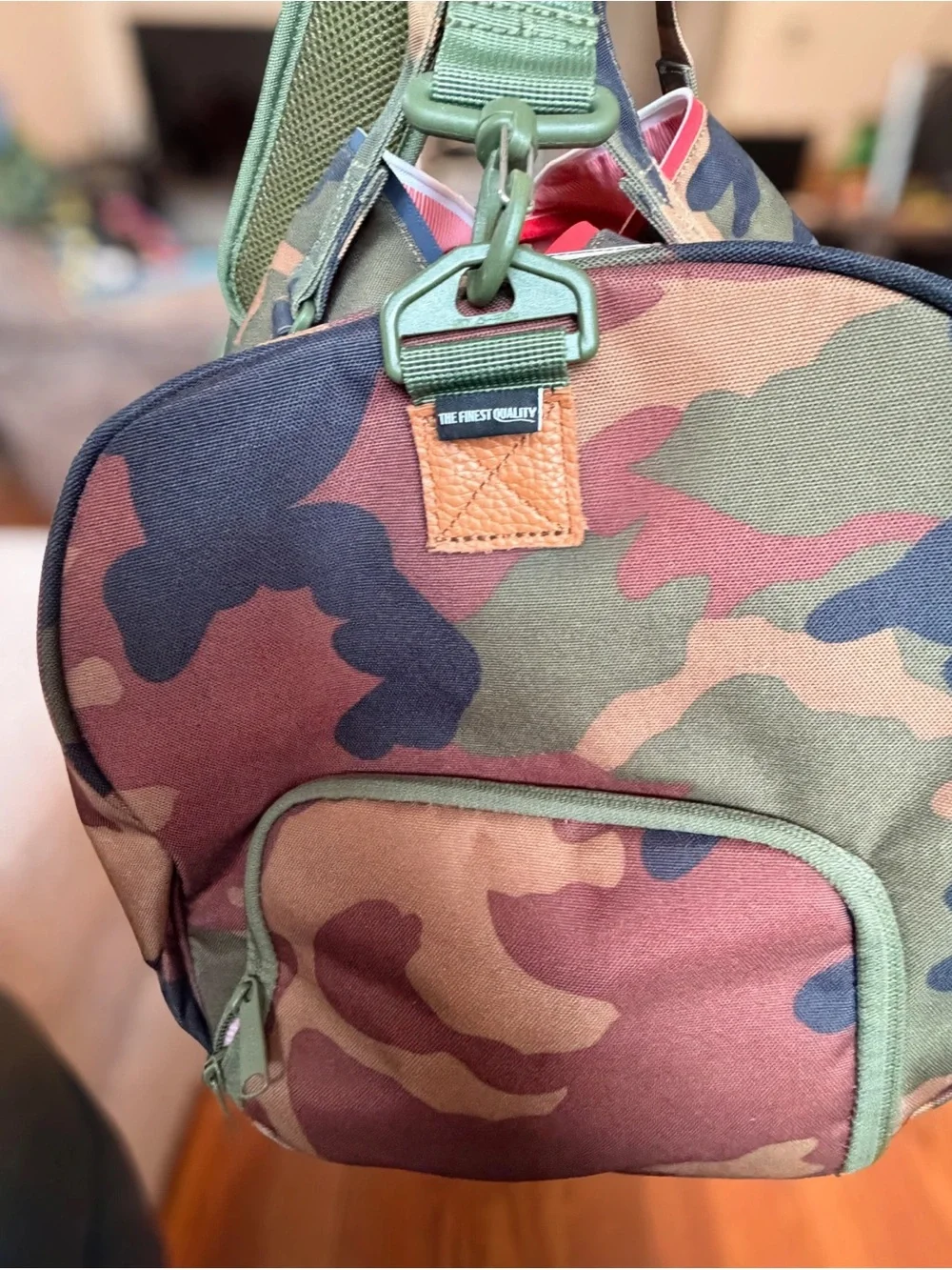 Herschel Supply Co. Woodland Camo Duffle Bag - Shoe Compartment Gym Weekender